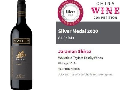 Wakefiled Taylor Jaraman shiraz 2019